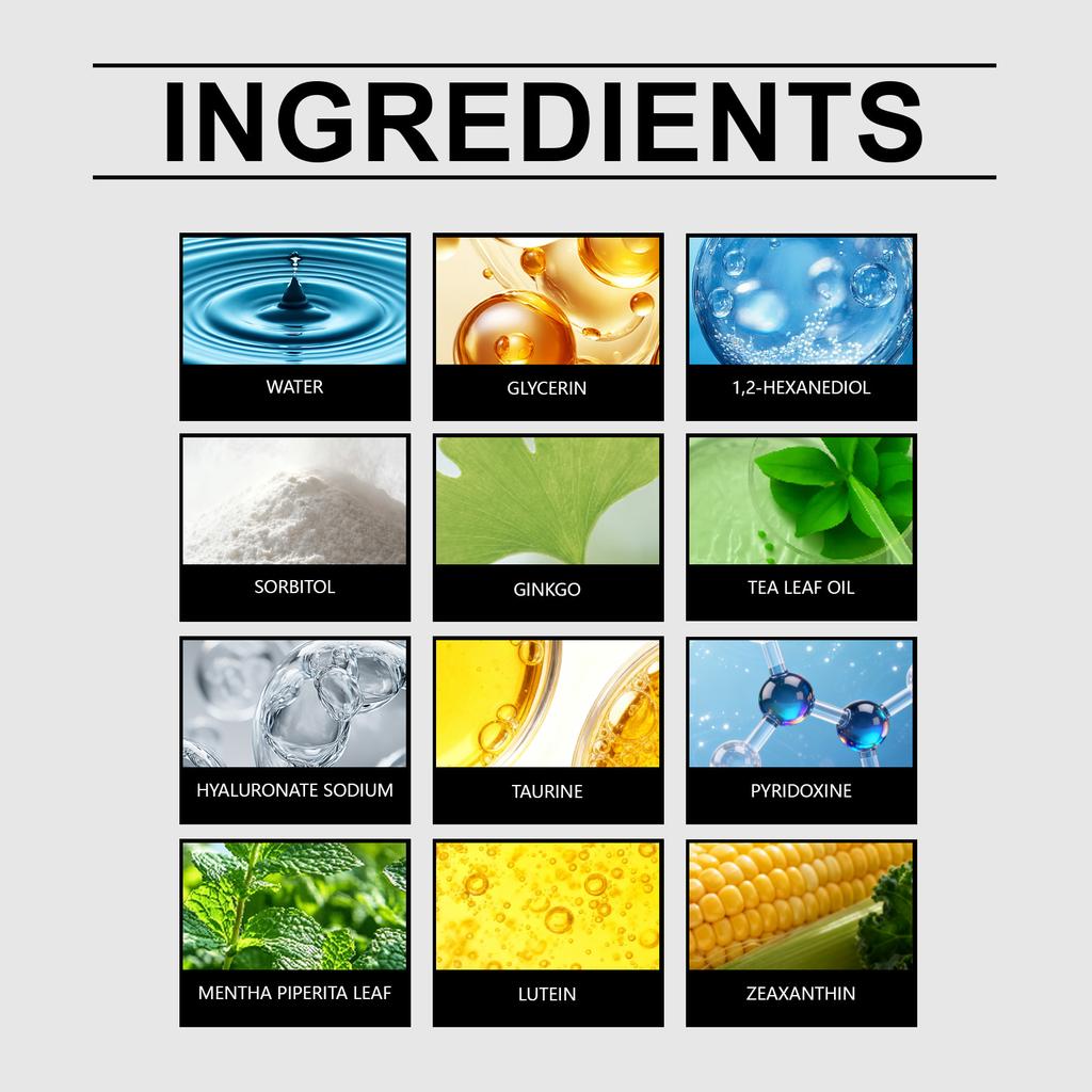 Nano Eye Drops, Eye Soothing, Fatigue Relief Eye Drops, Suitable For Presbyopia And Dry Eye Syndrome, 30ml