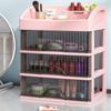 1/2/3/4 Layer Drawer Jewelry Makeup Storage Lipstick Perfume Skin Care Large Capacity Home Desktop Storage Articles Plastic Box