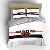 "Giants Logo with Baseball Design" Print Bedding Set Duvet Cover Pillowcases (1* Duvet Cover 2* Pillowcases Do Not Include Comforter)