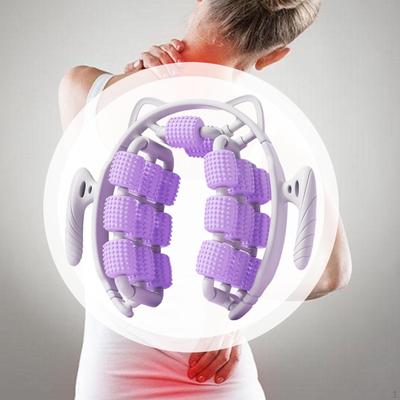 Массажный ролик Круговой зажим для ног 20 колес Моделирование тела Портативный инструмент Мышцы