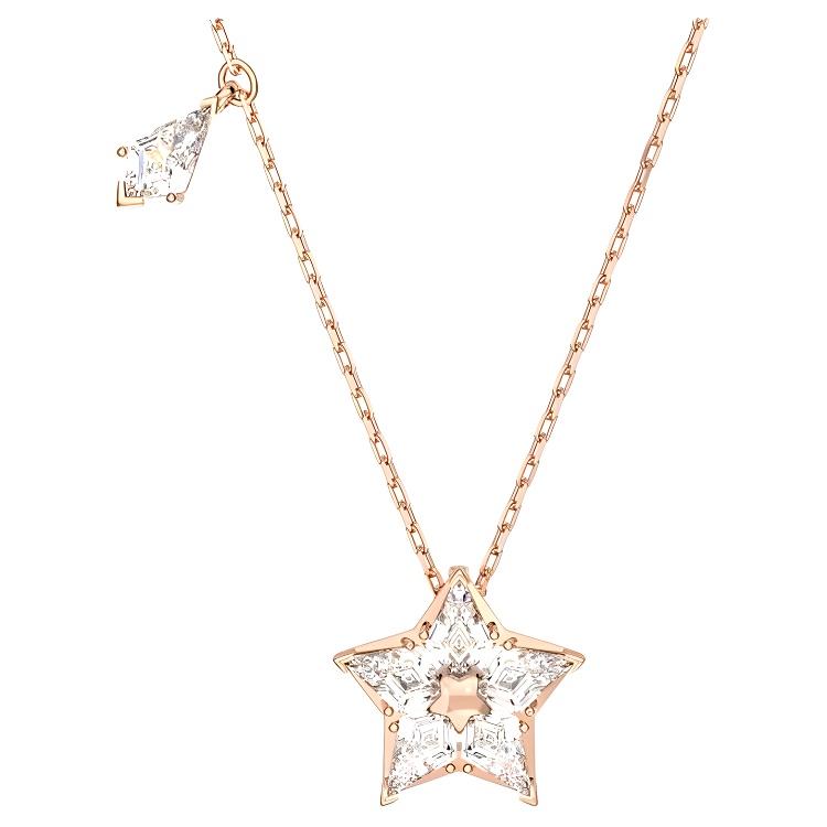 Swarovski Fashionable Elegant Star Gold Plated Necklace Women necklace 5645463