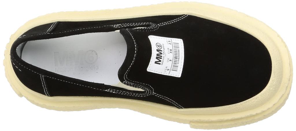 Maison S59WR0088P5246 SLIDE PLATFORM SNEAKER BLACK Cm [MMSIX Margiela] Slip-ons Women's 24.0 [Item]