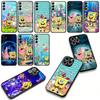 S-SpongeBobs S-SquarePants Case for Motorola Moto G54 G05 G24 G45 G55 G75 G85 G15 G57 G86 Power Edge 50 30 Ultra Fusion neo Pro