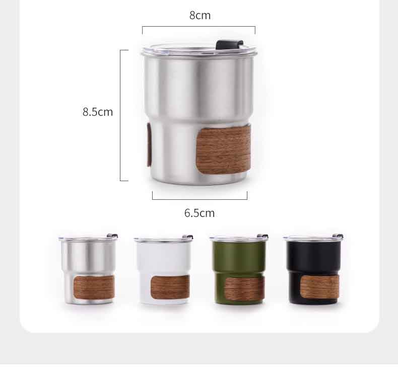 300ml Motorcycle Logo For Honda Stainless Steel Coffee Mug with Lid Anti-Scald Drinks Cup Resistant for Outdoor Picnic Camping VO8