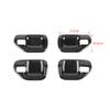 Декоративные наклейки на внутренние ручки дверей (чаши) для Jeep Compass 2010 2011 2012 2013 2014 2015 2016, Аксессуары для интерьера