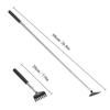 Anself Telescopic Back Scratcher Massager Metal Compact Extendable 5 Section 20-68cm Blue