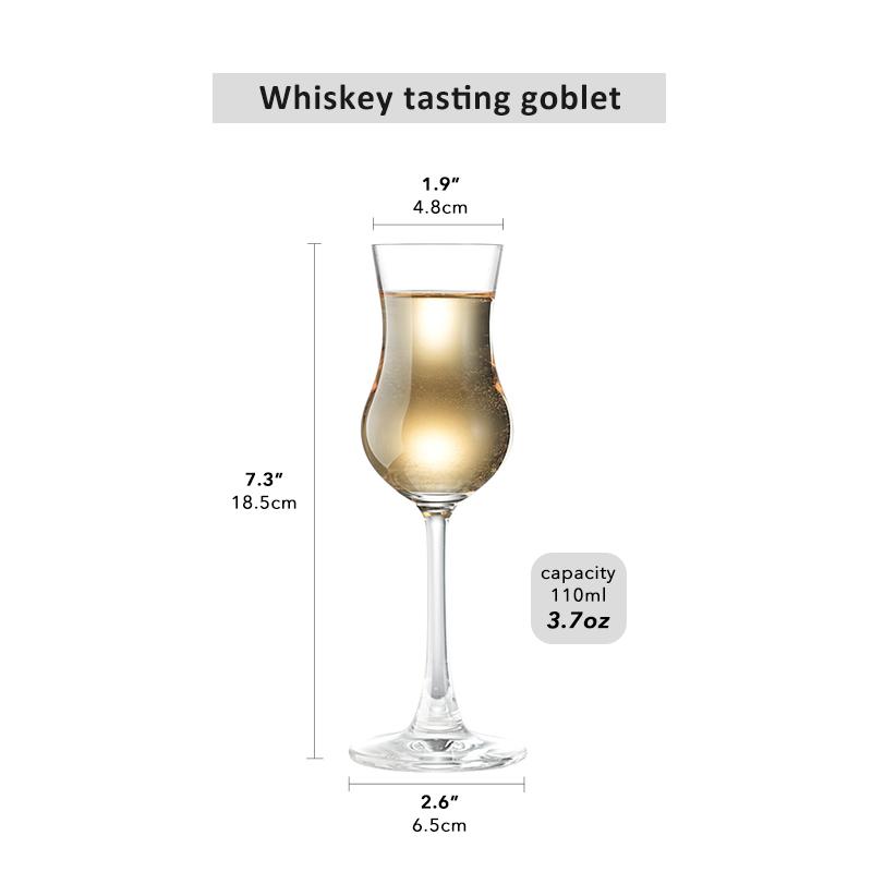 Бокалы для дегустации виски, старинные барные бокалы, 3,7 унции, барная утварь для питья шотландского виски, водки, ликера, уникальные подарки для мужчин