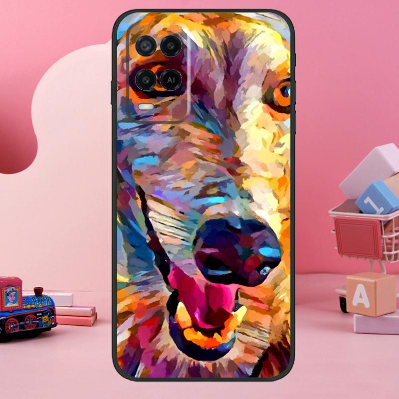 Чехол для собаки Грейхаунд Гальго для Oppo A98 A78 A18 A38 A58 A60 A80 A40 A77 A57 A17 A74 A54 A94 A96 A76 A16 A15 A5 Pro