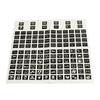Sticker Sticker Labels Car Boat Truck Marine 132pcs 1 Sheet Replacement
