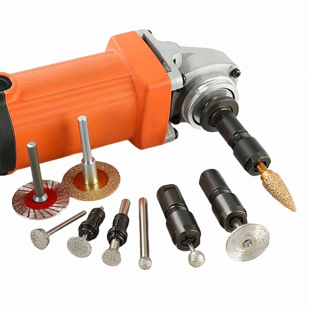3/6mm Electric Angle Grinder Conversion Head for 100 Type Angle Grinder and M10 X 1.5 Thread