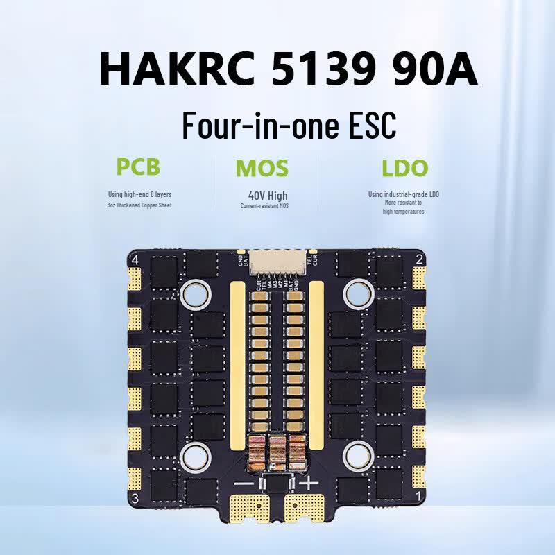 FABZHAKRC FPV Drone Flight Controllers and ESCs