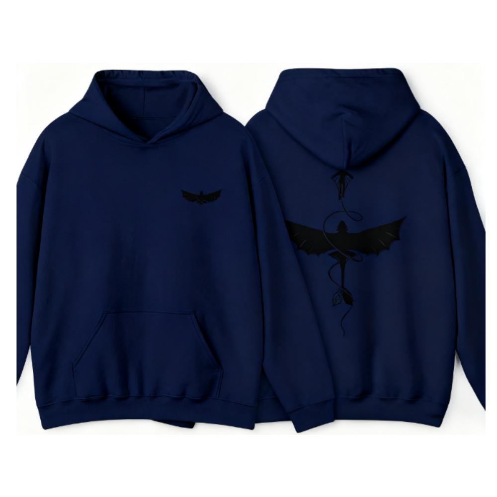 Худи Как приручить дракона Зимняя мода Женская Мужская Футболка Повседневная Креативность Длинный рукав Унисекс Уличная одежда