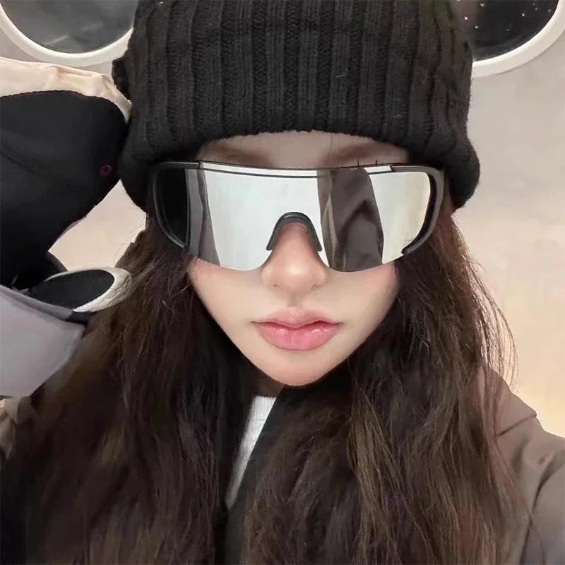 Outdoor Eyewear Cycling Glasses Skiing Eyewear Mountain Bike Riding Goggles Women Men Sunglasses Anti-Ultraviolet Sunshade