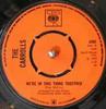 7-дюймовая пластинка CARROLLS - We're In This Thing Together 4401 CBS 1969 UK Rock Б/у