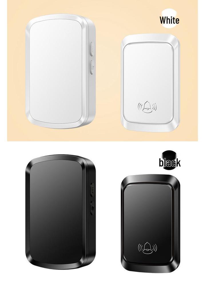 Wireless Self-Powered Doorbell, Waterproof, Long-Range, Electronic Remote Bell, Ideal for Home & Elderly Use.
