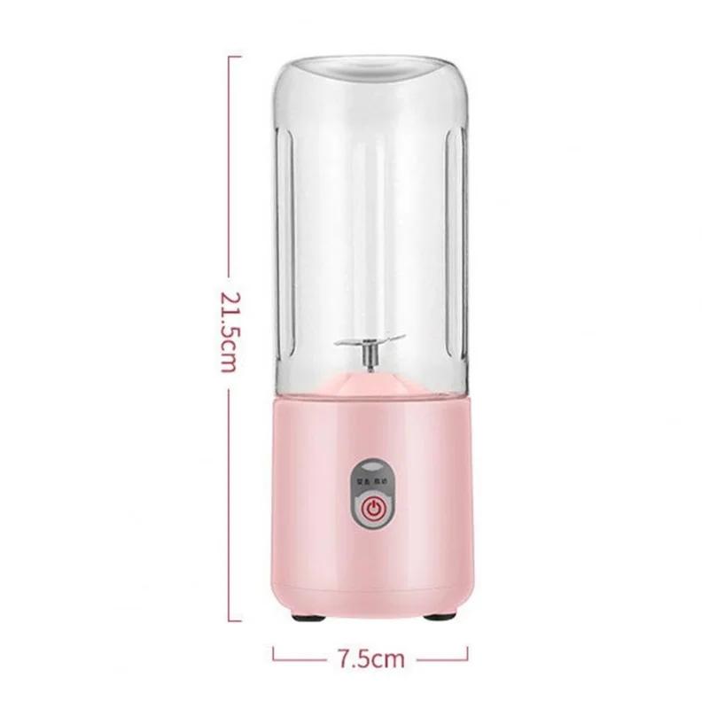 Portable Mixer Mini USB Rechargable Food Processor Electric Juicer Handheld Smoothie Maker Juicer Extractor Kitchen Accessories