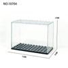 Clear Acrylic Minifigures Display Case Transparent Showcase Stackable Design Dustproof Display Box Movable Steps Large Capacity