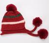 Autumn Winter Plush Warm Three Ball Knitted Hat Chenille Soft Women's Wool Hats EMA
