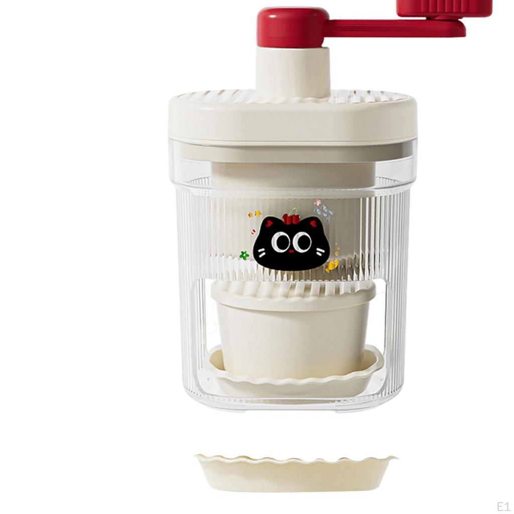 Ручная дробилка льда для приготовления смузи дома или на вечеринках