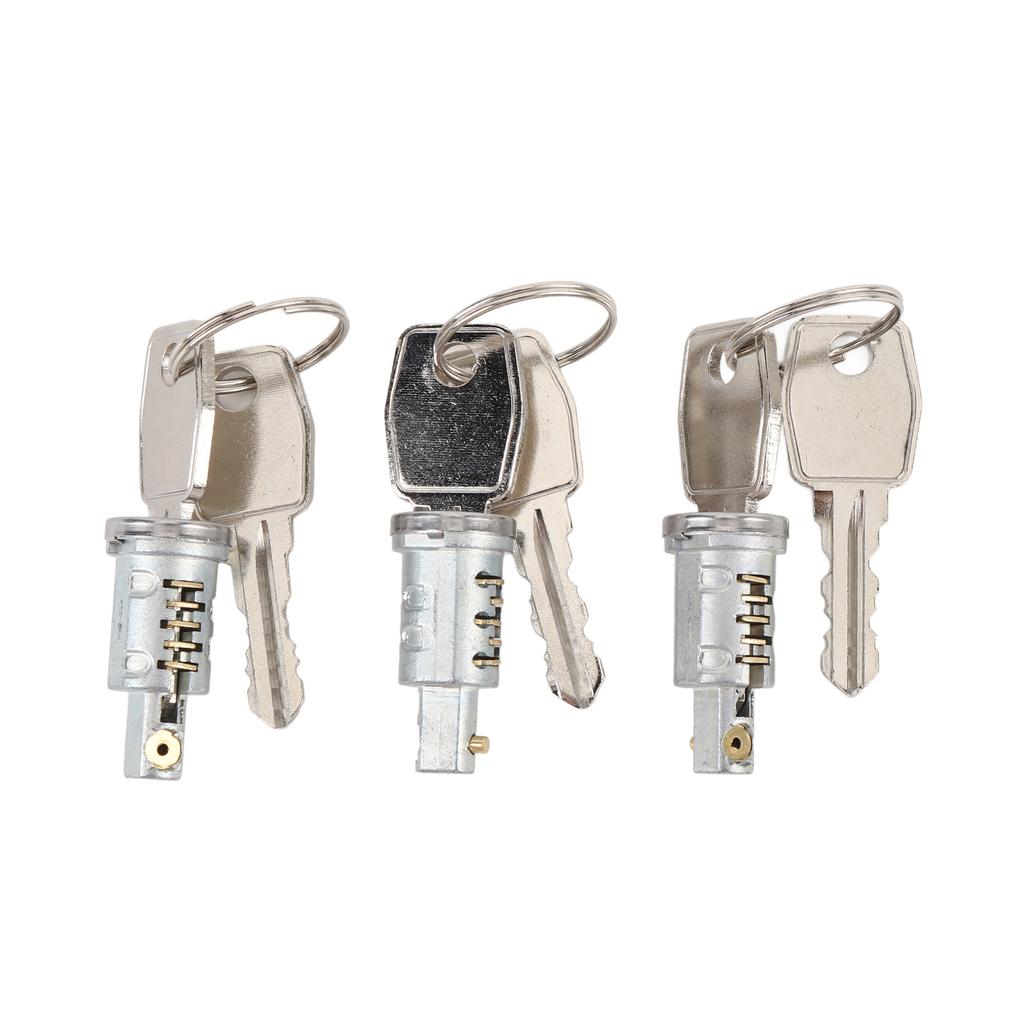 Комплект личинок замка двери MTC6504 металлический прочный комплект личинок замка передней двери с ключами для Defende