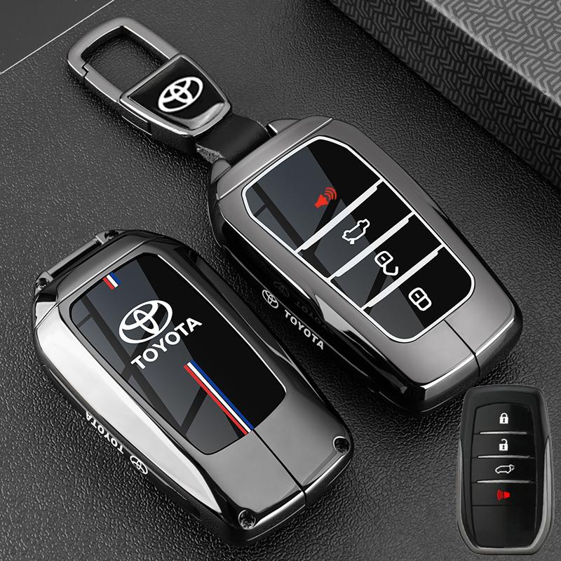 Чехол-оболочка для автомобильного ключа Toyota Tacoma Fortuner Corolla Venza Grand Highlander RAV4 XSE Prime Land Cruiser Hilux 2023 2024