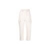 SS22 High-Waisted Lace-Up Ankle Casual Pants Women Pants White HG6134