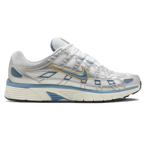 Nike P-6000 'Металлический Серебристо-Эгейский Шторм' Мужские HJ7246-100