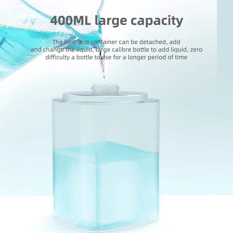 USB C Перезаряжаемый дозатор мыла Автоматический бесконтактный с пенообразованием и жидким режимом Инфракрасный датчик Современный дизайн для дома