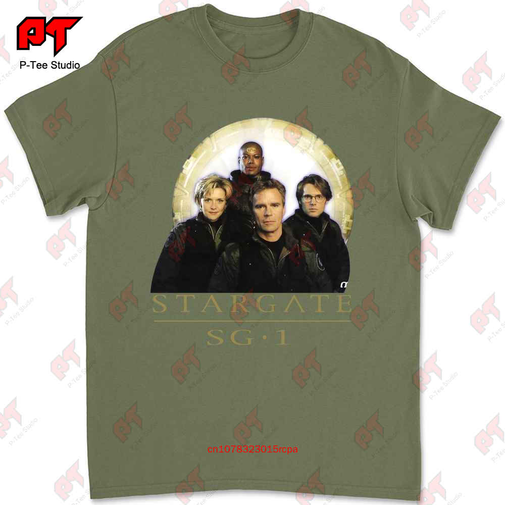 Stargate Sg1 Team Sci-Fi Tv Alien Show T-shirt WQUB