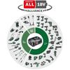 Perceuse a percussion - AdvancedImpact - 18V-80 - 2 batteries 2,5 Ah - Mandrin métallique 13 mm - Sans fil