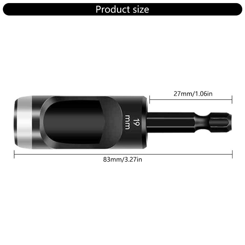 Адаптер с шестигранным хвостовиком Электрическая машина Полый пробойник Для дрели Картон Кожаный ремень Углеродистая сталь Мягкий материал Буровое сверло