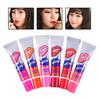 6 Colors Tear Pull Liquid Lipstick Long Lasting Lip Gloss Mask Base Waterproof Moisturizer Makeup Peel Off Lip Gloss Cosmetics