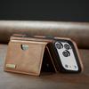Leather Phone Case for iPhone 17 Pro Max 16E 17Air 16 Pro 15 Plus 14 13 12 11 Magnetic Detachable RFID Blocking Card Slot Wallet