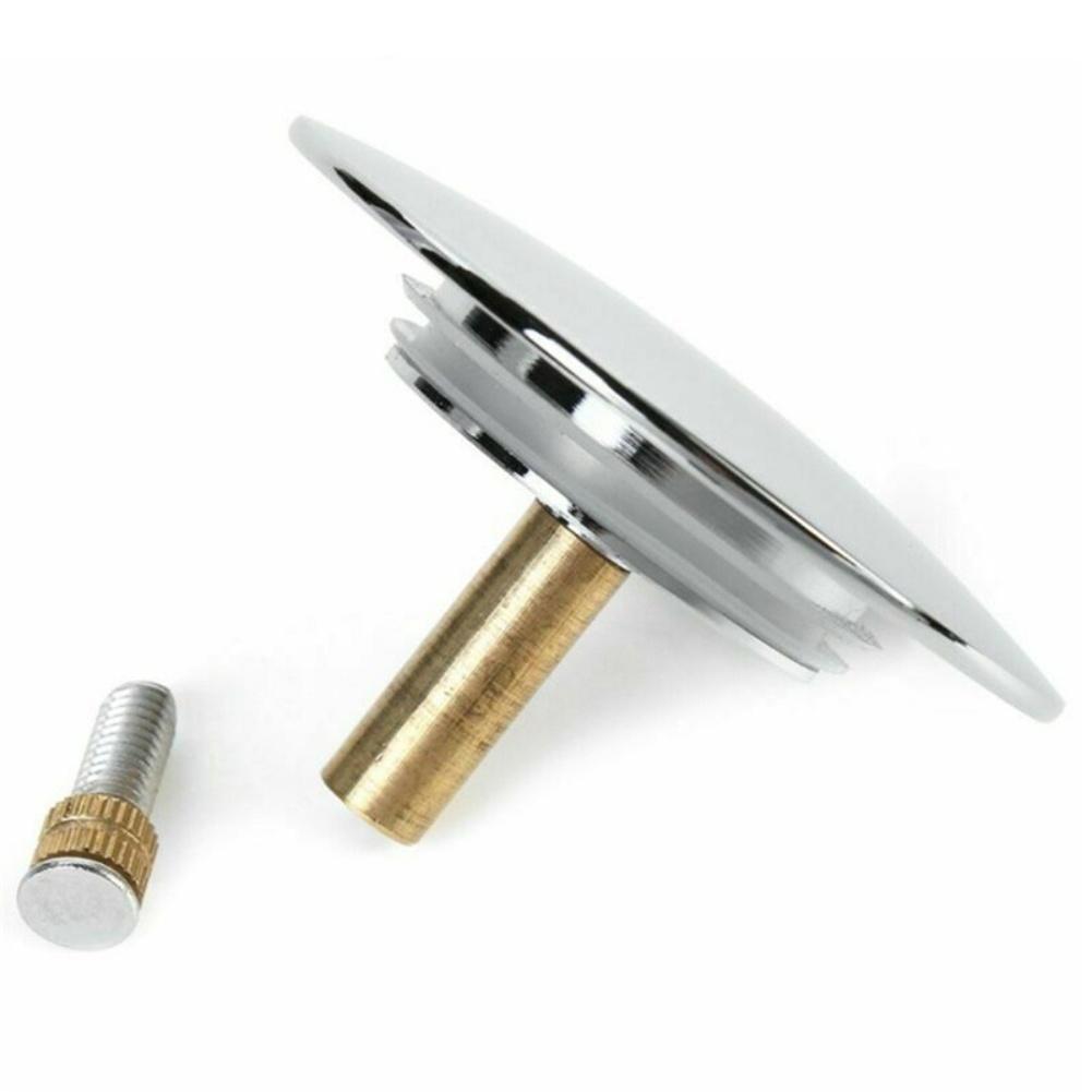 Для пробок ванны Регулируемый латунный стержень Диаметр M8 с винтами и гайками Длина регулируется от 39 до 49 миллиметров