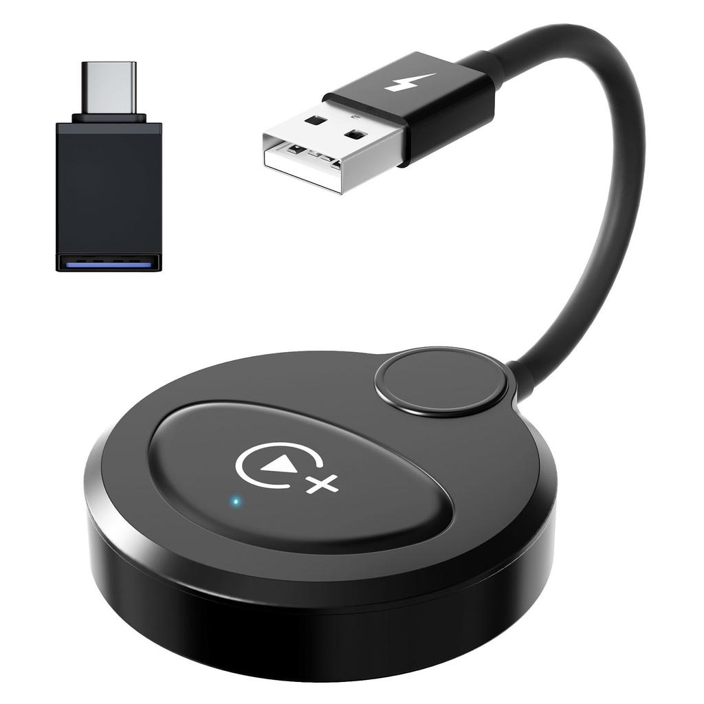 Проводной и беспроводной Carplay Box Беспроводной автомобильный видеоконвертер Адаптер Carplay