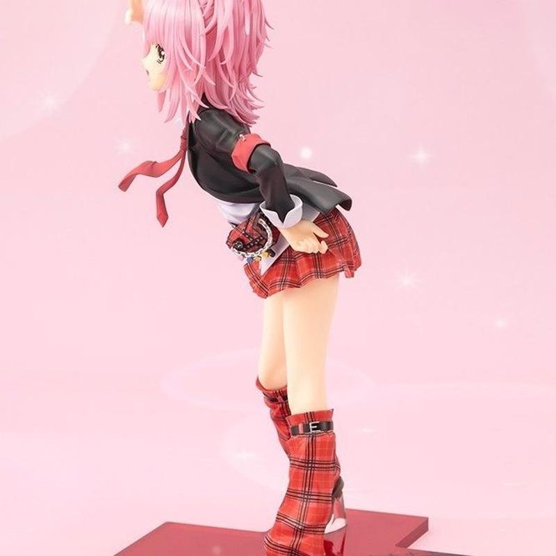 Новая фигурка-статуэтка Аму Хинамори из аниме Shugo Chara, ПВХ, 2D, Красивая девушка, Настольное украшение, Коллекционный предмет из аниме, Декор, Подарок, Игрушка