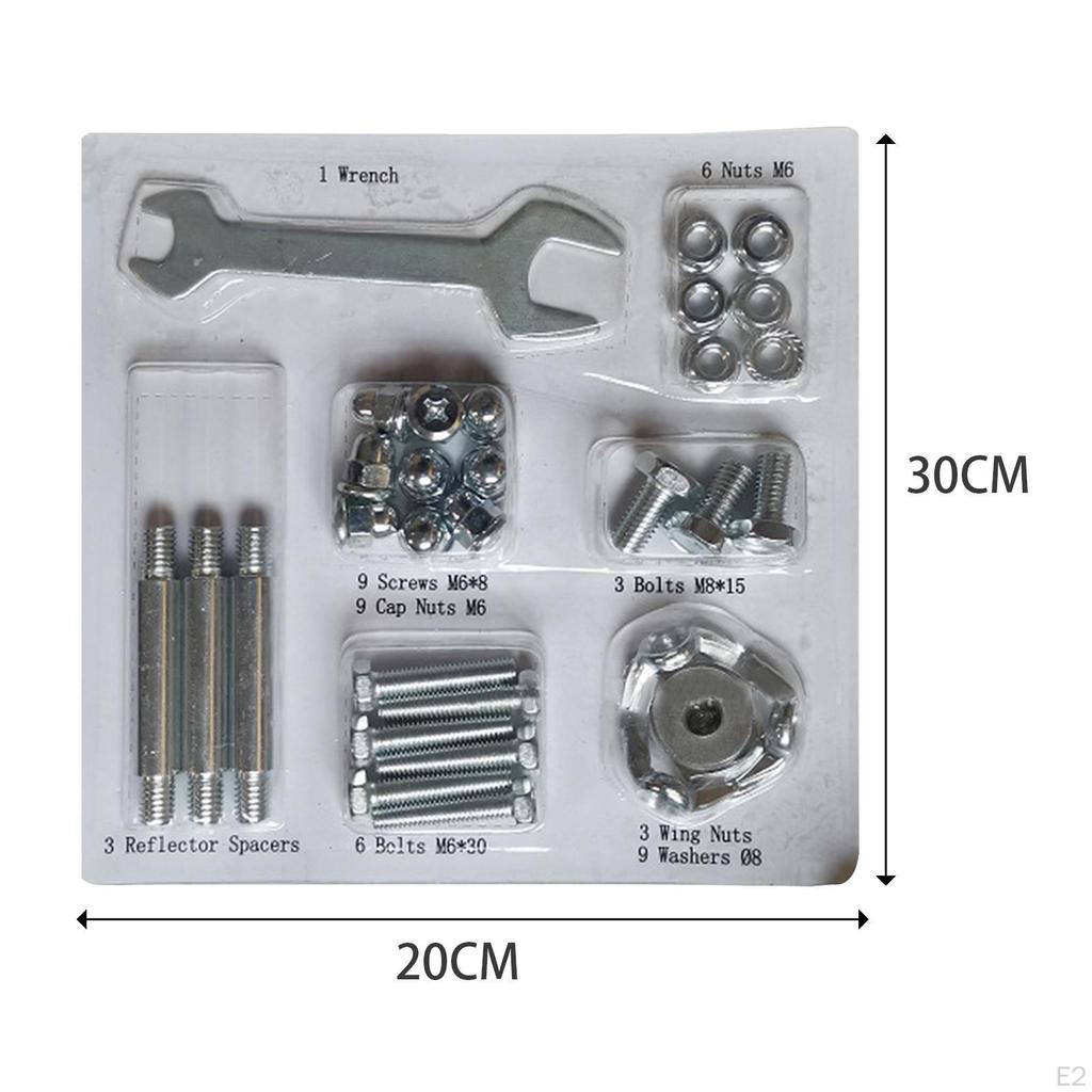 Garden Outdoor Patio Heater Hardware Assembly Kit Professional Simple To Install Screw Bolt Nut Set