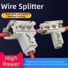 High Power Quick Terminal Block Conductor Brass Fast Connector Wire Connector