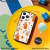 Милый чехол для телефона с тыквой и черепом на Хэллоуин для iPhone 17,16,15,14,13,12,11,Pro,Max,Plus,Mini,SE, Магнитный, MagSafe, Беспроводная зарядка