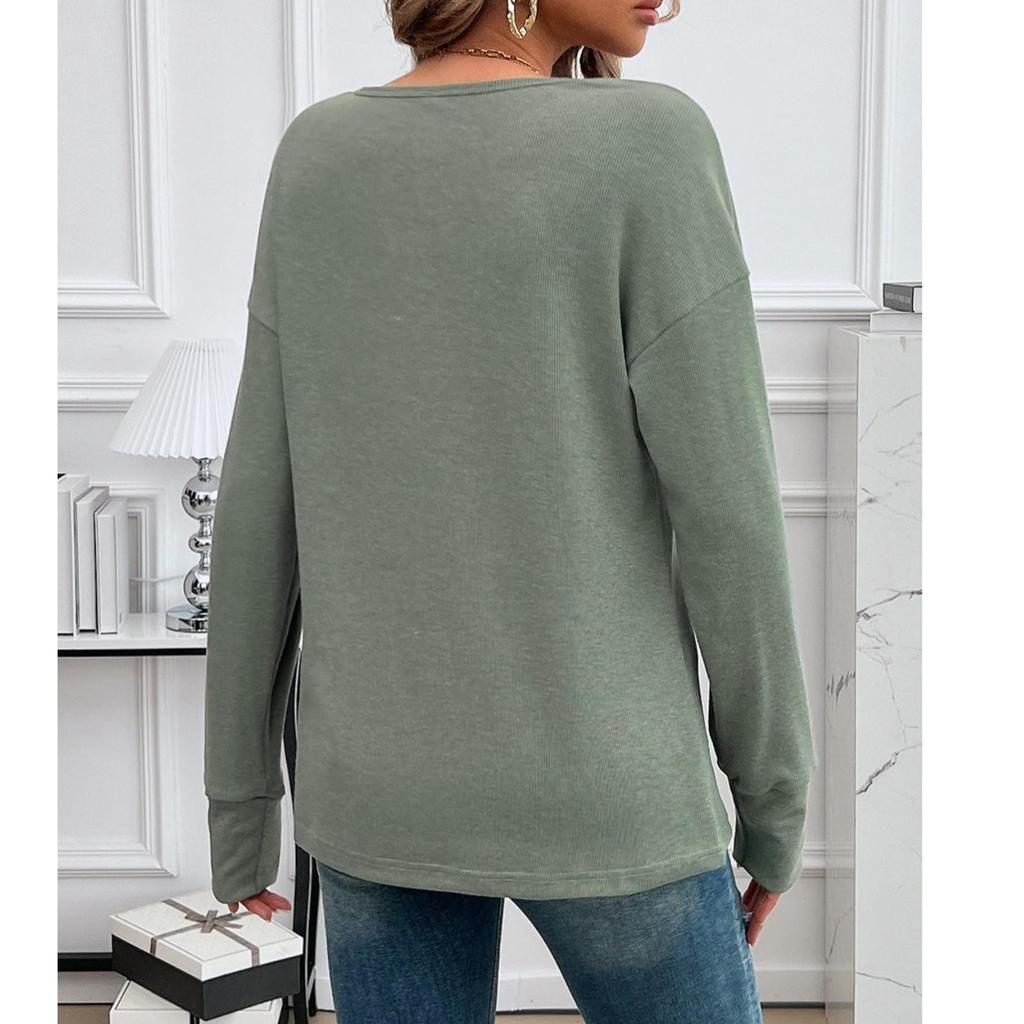 Топы для женщин, пуловеры с длинными рукавами, повседневные рубашки, топ