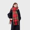 Women's Korean Plaid Mohair Scarf - Warm, Fashionable, Versatile Winter Neck Warmer