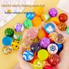 Mixed Color 32mm Rubber Bouncy Balls for Gashapon Machines - Fun Children's Toy