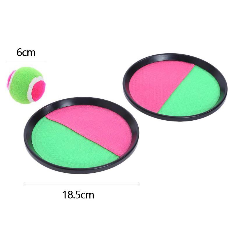 Beach Backyard Adhesive Target Ball Set - Family Outdoor Throwing Catching Game Lawn Children's Interactive Fun Toy
