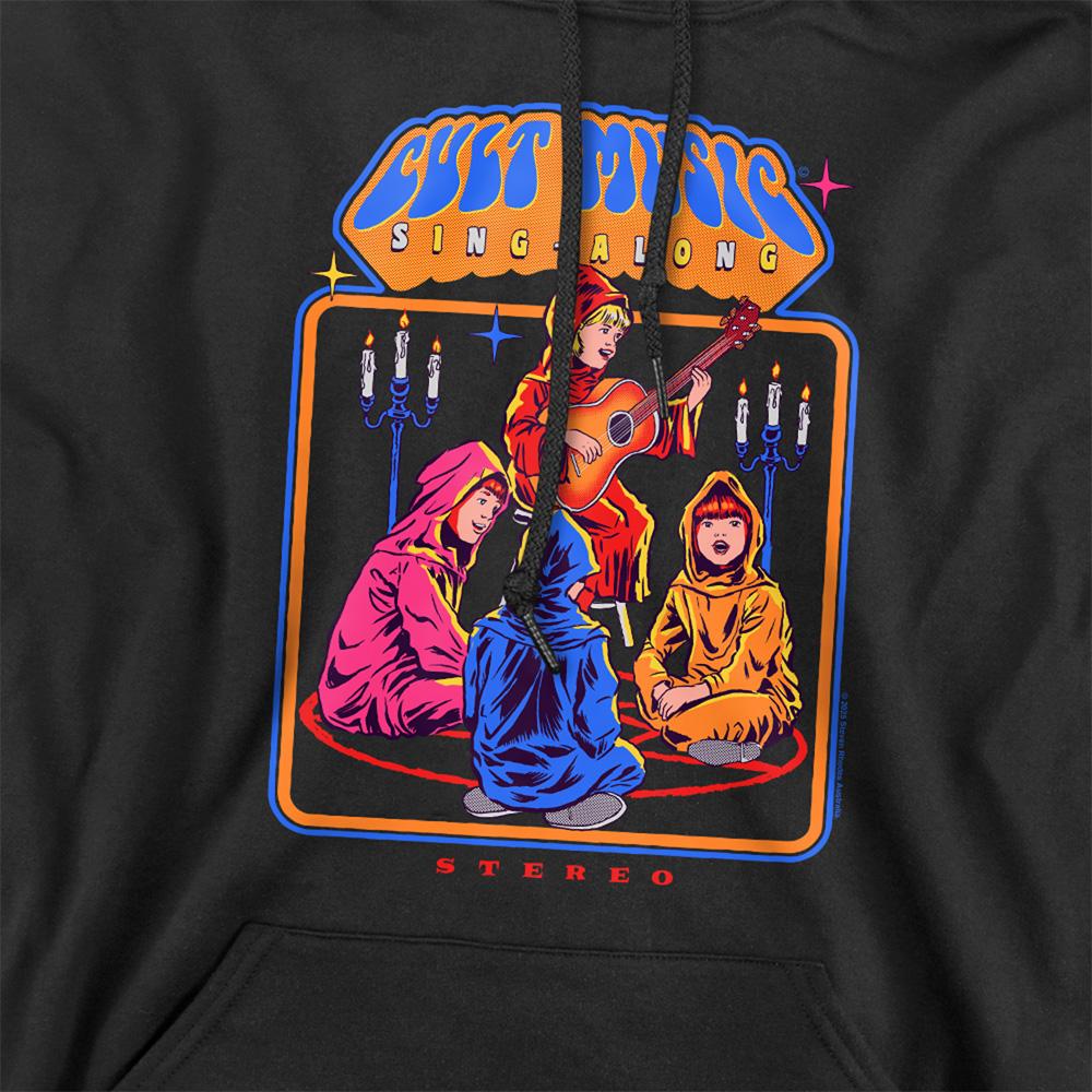 Steven Rhodes Unisex Adult Cult Music Sing-Along Hoodie