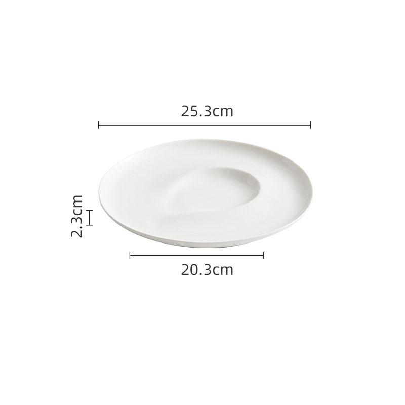 Creative Irregular Ceramic Dinner Plate Restaurant Dessert Plate Snack Plate Sushi Plates Pasta Plates Specialty Tableware