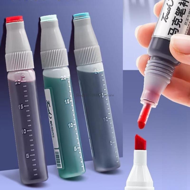60 Color Marker Pen Refill Liquid Special Ink Art Supplies Students Painting Creation Drawing Book Graffiti Watercolor Paint