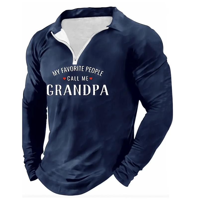 Мужская рубашка поло с длинным рукавом и молнией, с принтом английских букв, повседневная, дышащая, подходит для активного отдыха