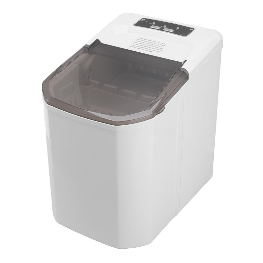 Countertop Ice Maker 160W Full Automatic Edible 9 Ice Cubes In 8 Mins Durable ABS Ice Cube Maker