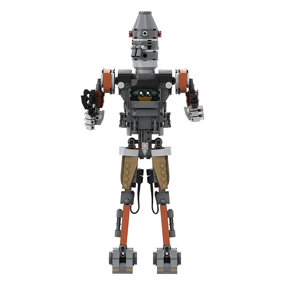 Gobricks MOC IG-12 Набор Строительных Блоков Фигурка из Космического Фильма Дизайн Креативные Строительные Блоки Образовательные Игрушки Для Детей Подарок на День Рождения