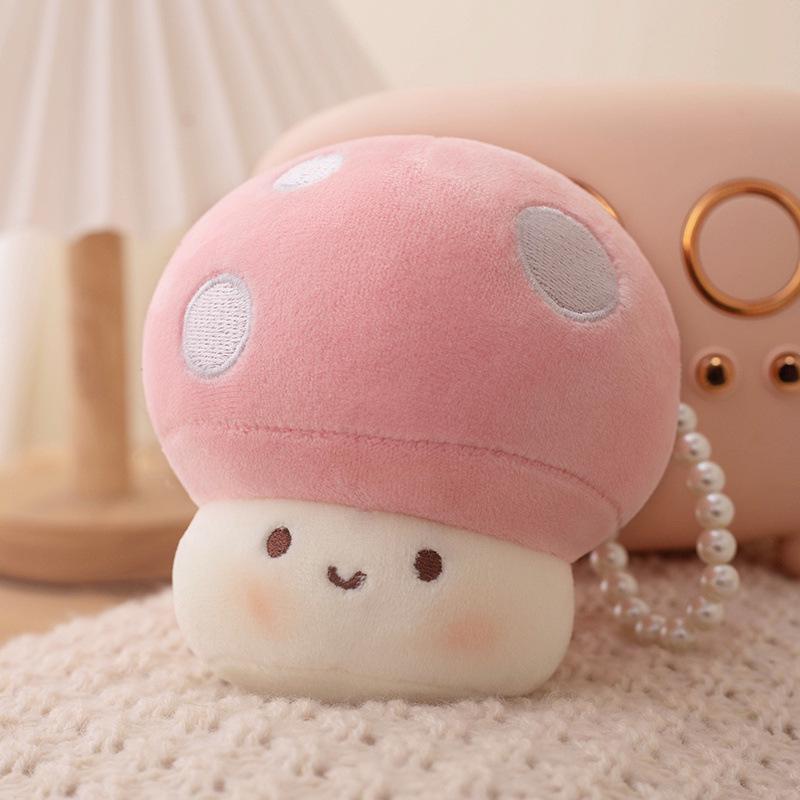 Mushroom Plush Toy: Cute Decorative Pendant for Kids